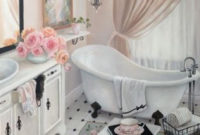 Romantic And Elegant Bathroom Design Ideas With Chandeliers 38