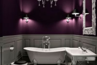 Romantic And Elegant Bathroom Design Ideas With Chandeliers 39