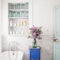 Romantic And Elegant Bathroom Design Ideas With Chandeliers 47