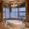 Romantic And Elegant Bathroom Design Ideas With Chandeliers 51