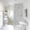 Romantic And Elegant Bathroom Design Ideas With Chandeliers 59