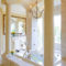 Romantic And Elegant Bathroom Design Ideas With Chandeliers 62