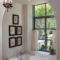 Romantic And Elegant Bathroom Design Ideas With Chandeliers 70