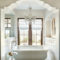 Romantic And Elegant Bathroom Design Ideas With Chandeliers 74