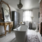 Romantic And Elegant Bathroom Design Ideas With Chandeliers 78