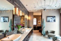 Romantic And Elegant Bathroom Design Ideas With Chandeliers 95