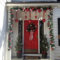 Simple But Beautiful Front Door Christmas Decoration Ideas 09