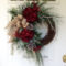 Simple But Beautiful Front Door Christmas Decoration Ideas 12