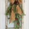 Simple But Beautiful Front Door Christmas Decoration Ideas 13