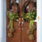 Simple But Beautiful Front Door Christmas Decoration Ideas 29