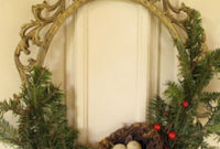 Simple But Beautiful Front Door Christmas Decoration Ideas 60