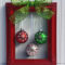 Simple But Beautiful Front Door Christmas Decoration Ideas 70