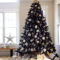 Unique And Unusual Black Christmas Tree Decoration Ideas 40