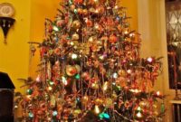 37 Totally Beautiful Vintage Christmas Tree Decoration Ideas 05