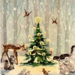 37 Totally Beautiful Vintage Christmas Tree Decoration Ideas 20