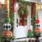 38 Stunning Christmas Front Door Decoration Ideas 02