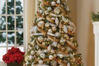 40 Ezciting Silver And White Christmas Tree Decoration Ideas 08