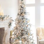 40 Ezciting Silver And White Christmas Tree Decoration Ideas 09