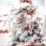 40 Ezciting Silver And White Christmas Tree Decoration Ideas 40