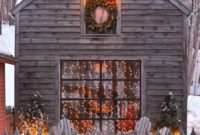 Beautiful Rustic Outdoor Christmas Decoration Ideas 01
