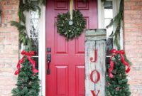 Beautiful Rustic Outdoor Christmas Decoration Ideas 17