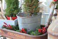 Beautiful Rustic Outdoor Christmas Decoration Ideas 18