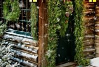 Beautiful Rustic Outdoor Christmas Decoration Ideas 25