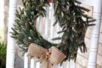 Beautiful Rustic Outdoor Christmas Decoration Ideas 29