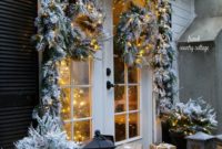 Beautiful Rustic Outdoor Christmas Decoration Ideas 34