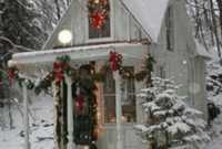 Cozy Christmas House Decoration 37