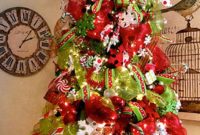 Cute And Colorful Christmas Tree Decoration Ideas To Freshen Up Your Home 20