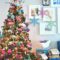 Cute And Colorful Christmas Tree Decoration Ideas To Freshen Up Your Home 39