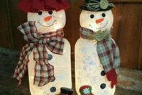 Cute And Cool Snowman Christmas Decoration Ideas 17