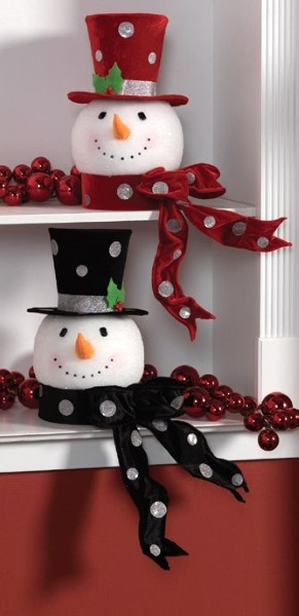 Cute And Cool Snowman Christmas Decoration Ideas 23