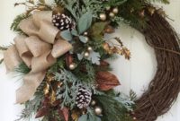 Elegant Rustic Christmas Decoration Ideas That Stands Out 44
