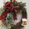Elegant Rustic Christmas Wreaths Decoration Ideas To Celebrate Your Holiday 04