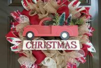 Elegant Rustic Christmas Wreaths Decoration Ideas To Celebrate Your Holiday 12