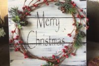 Elegant Rustic Christmas Wreaths Decoration Ideas To Celebrate Your Holiday 13