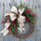 Elegant Rustic Christmas Wreaths Decoration Ideas To Celebrate Your Holiday 17
