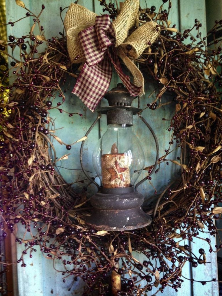 Elegant Rustic Christmas Wreaths Decoration Ideas To Celebrate Your ...