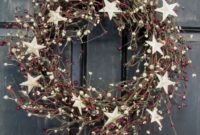 Elegant Rustic Christmas Wreaths Decoration Ideas To Celebrate Your Holiday 40