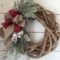 Elegant Rustic Christmas Wreaths Decoration Ideas To Celebrate Your Holiday 44