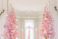 Gorgeous Pink And Gold Christmas Decoration Ideas 02