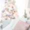 Gorgeous Pink And Gold Christmas Decoration Ideas 03