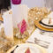Gorgeous Pink And Gold Christmas Decoration Ideas 05
