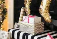 Gorgeous Pink And Gold Christmas Decoration Ideas 09