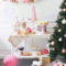 Gorgeous Pink And Gold Christmas Decoration Ideas 21