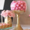 Gorgeous Pink And Gold Christmas Decoration Ideas 25