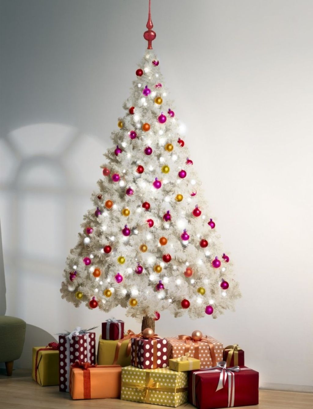 Inspiring Home Decoration Ideas With Small Christmas Tree 09