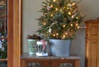 Inspiring Home Decoration Ideas With Small Christmas Tree 17